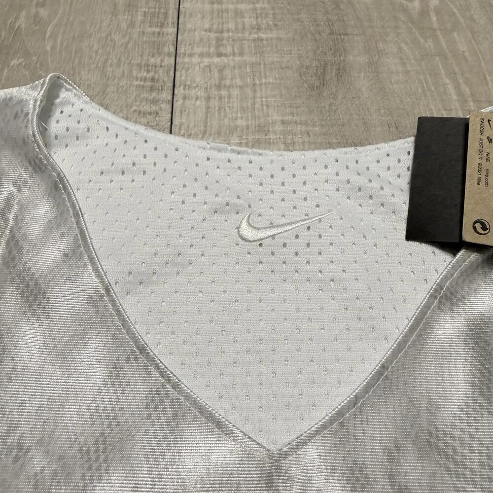 Nike Kobe Mamba White Reversible Mesh Basketball Jersey Vapor FZ0934-100 Sz XS - Picture 5 of 8